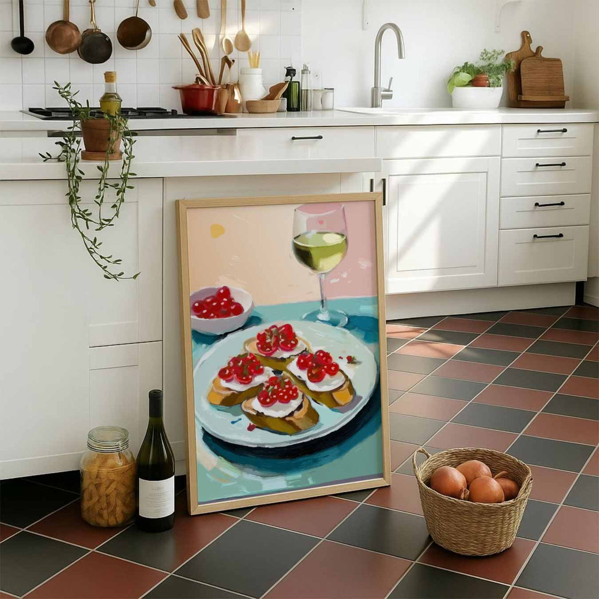 Lekkere Culinaire Momenten – staande muurposter voor keuken of eethoek