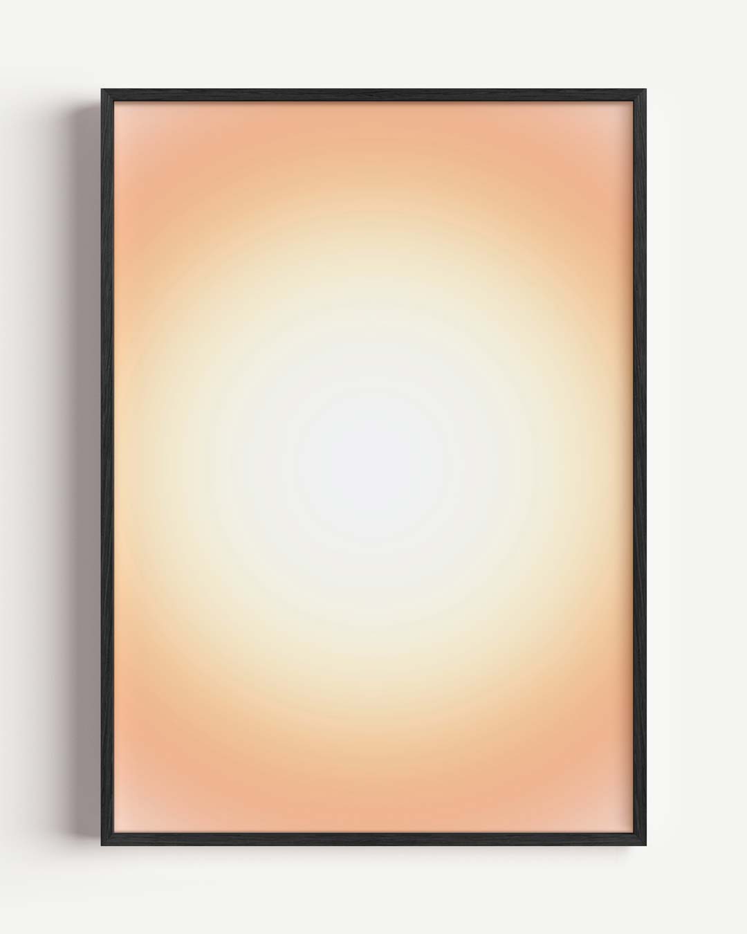 Zachte Zonsondergang – kids portret poster als wanddecoratie
