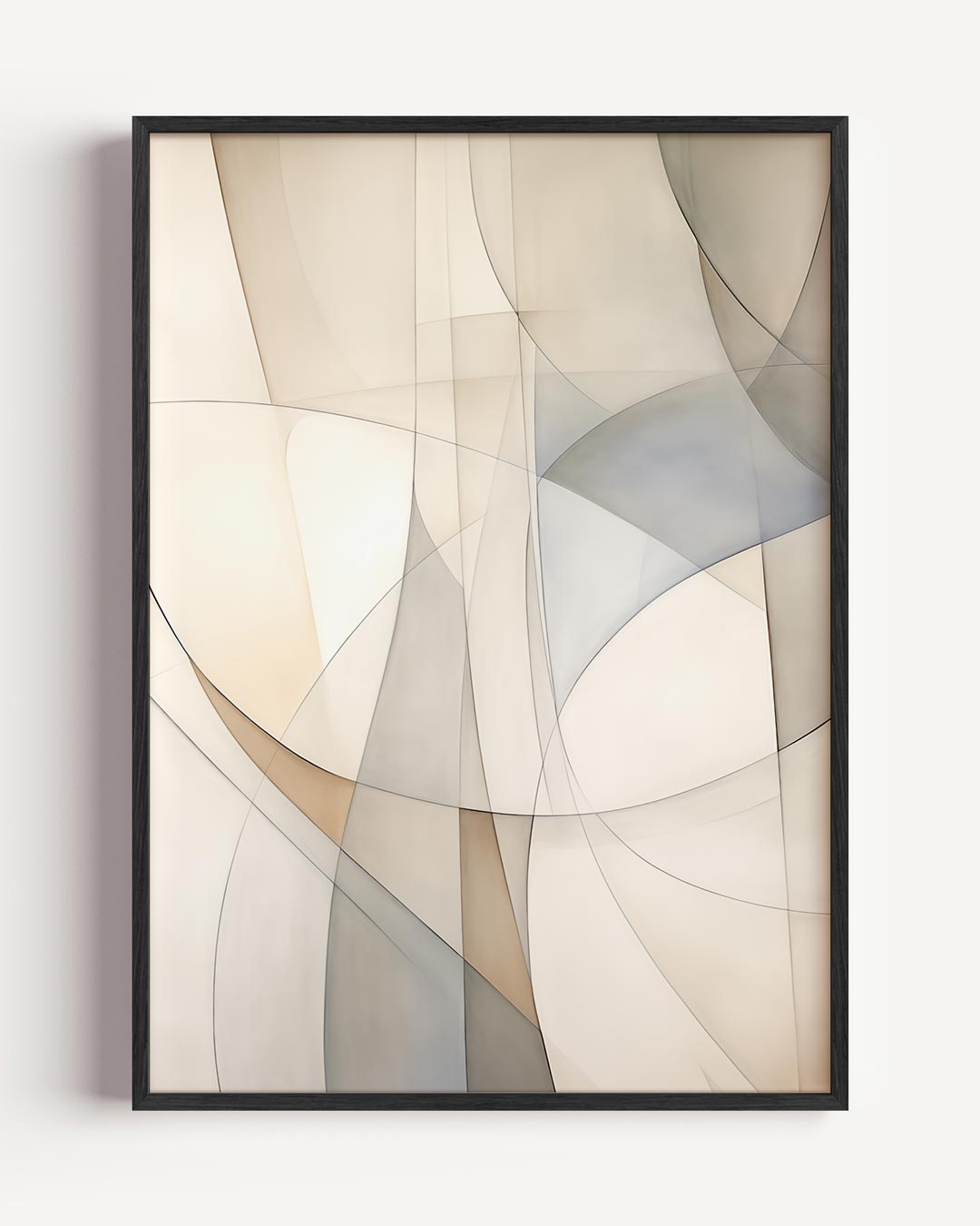 Abstracte Elegantie Wanddecoratie – elegante portret poster als wanddecoratie
