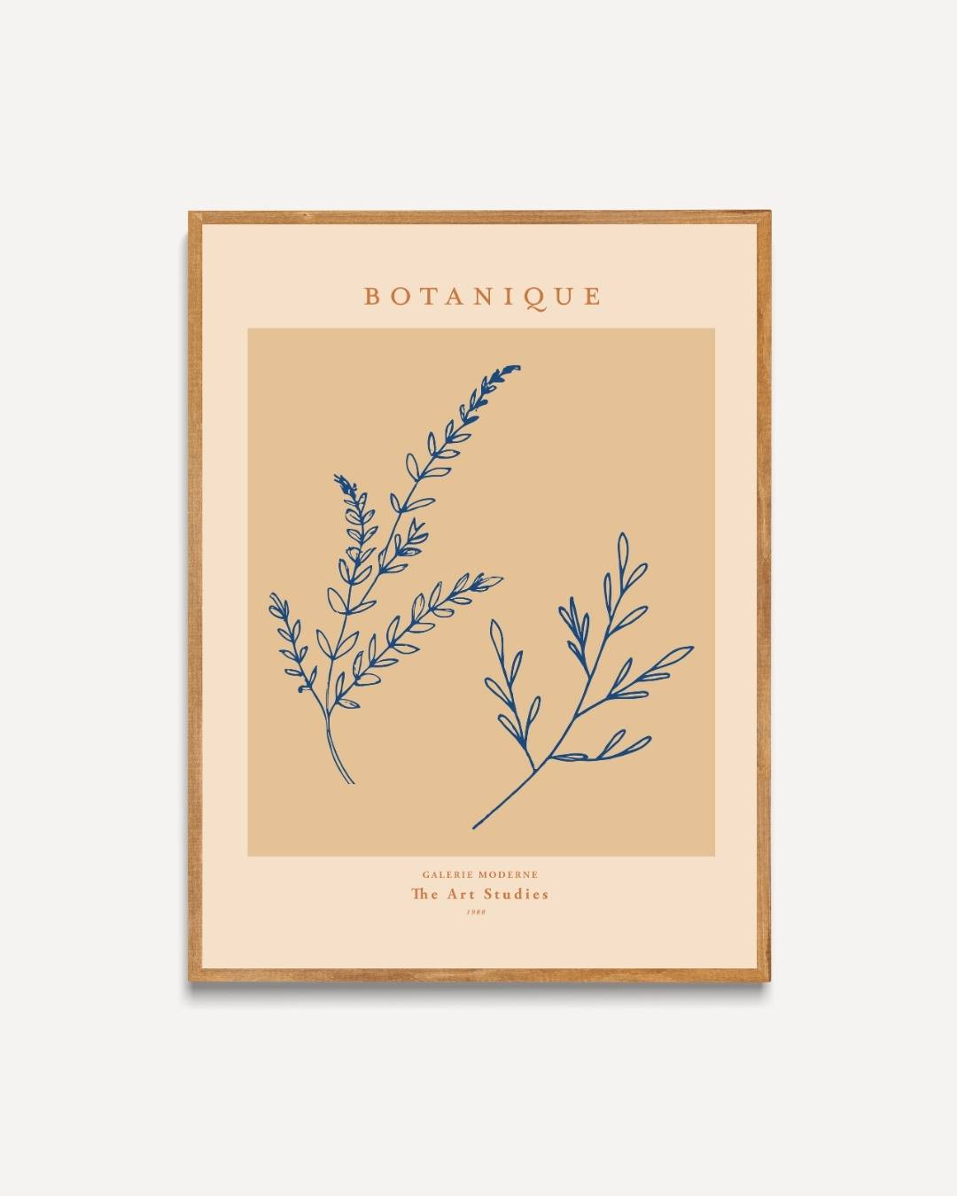Botanische bloemen Poster – portret poster als wanddecoratie