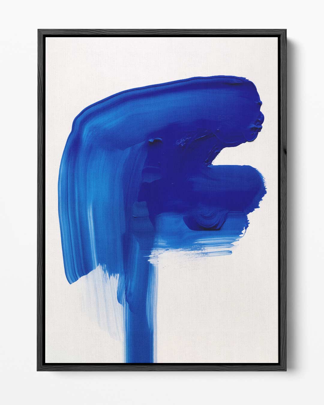 Blauwe Expeditie – portret kunstwerk als wanddecoratie