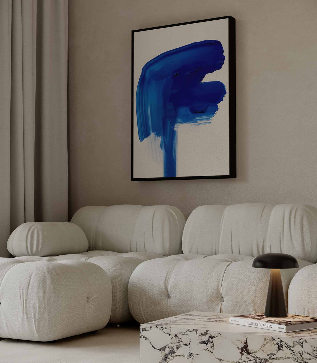 Blauwe Expeditie – plexiglas kunstwerk als wanddecoratie