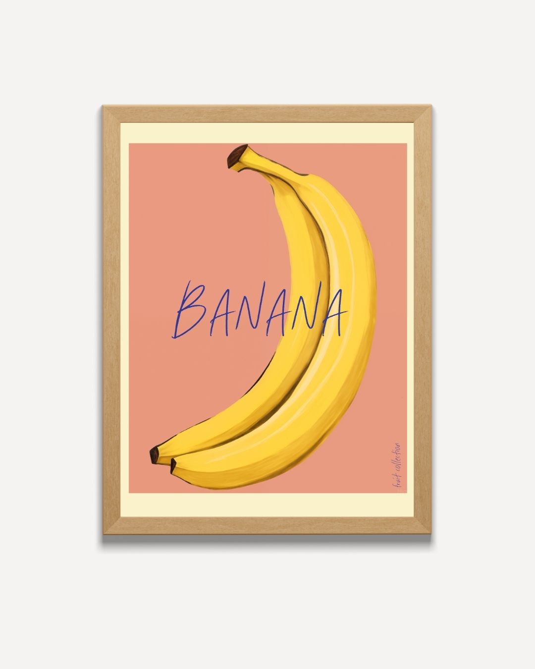 BANANA Poster – portret poster als wanddecoratie