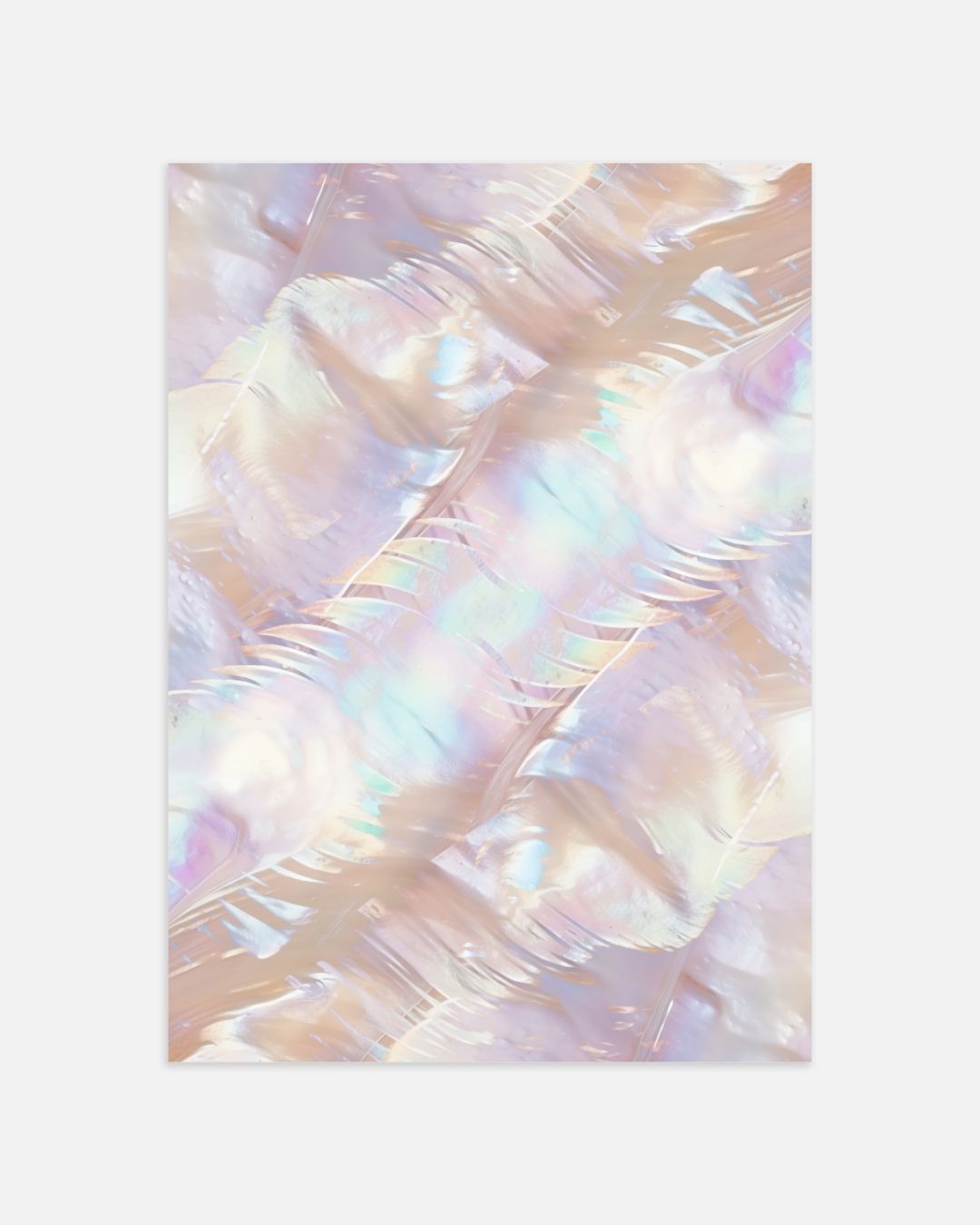 Parelmoer glans Posterset – tweedelige poster set voor modern interieur