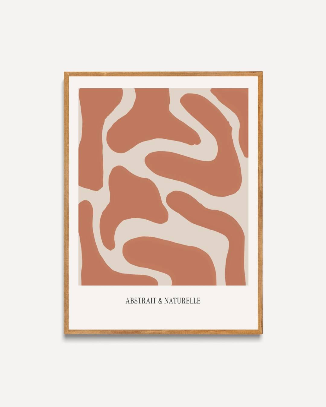 Abstrait & naturelle Poster – portret poster als wanddecoratie
