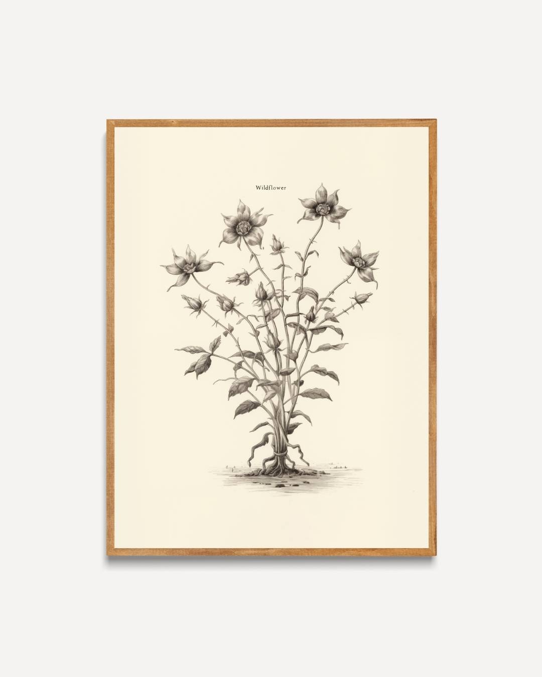 Wildflower Poster – portret poster als wanddecoratie