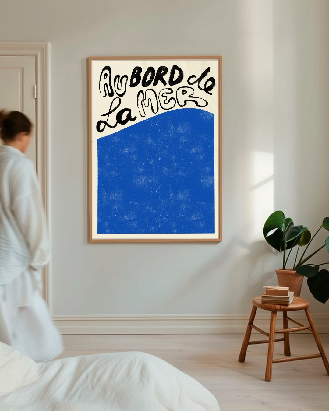 Au Bord de La Mer Poster – staande poster voor modern interieur
