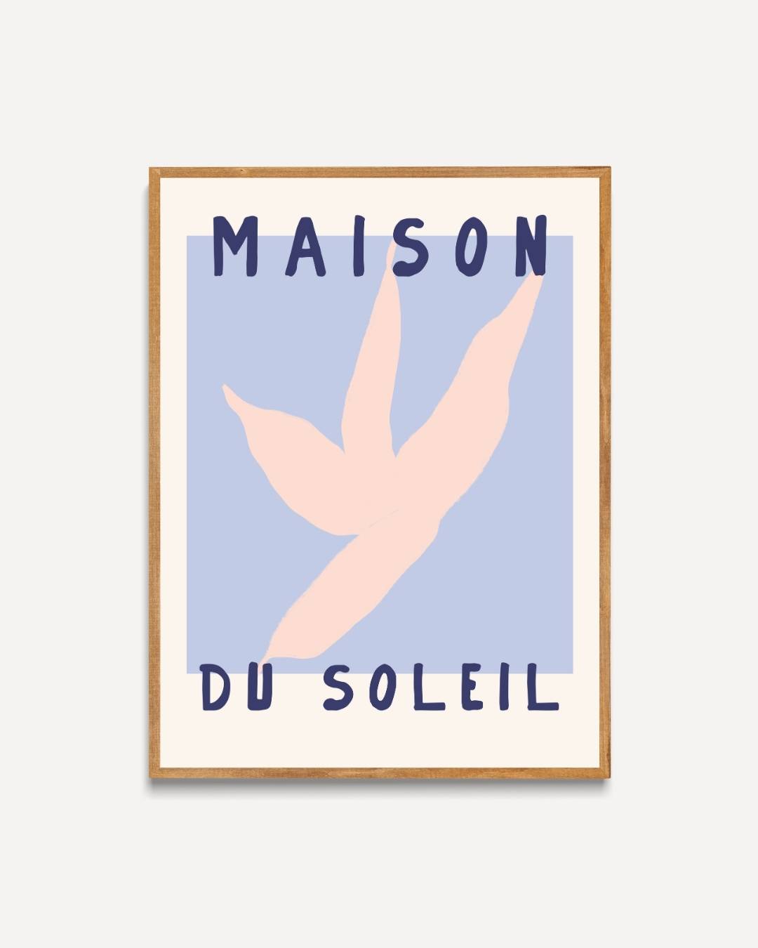 Maison du soleil Poster – portret poster als wanddecoratie