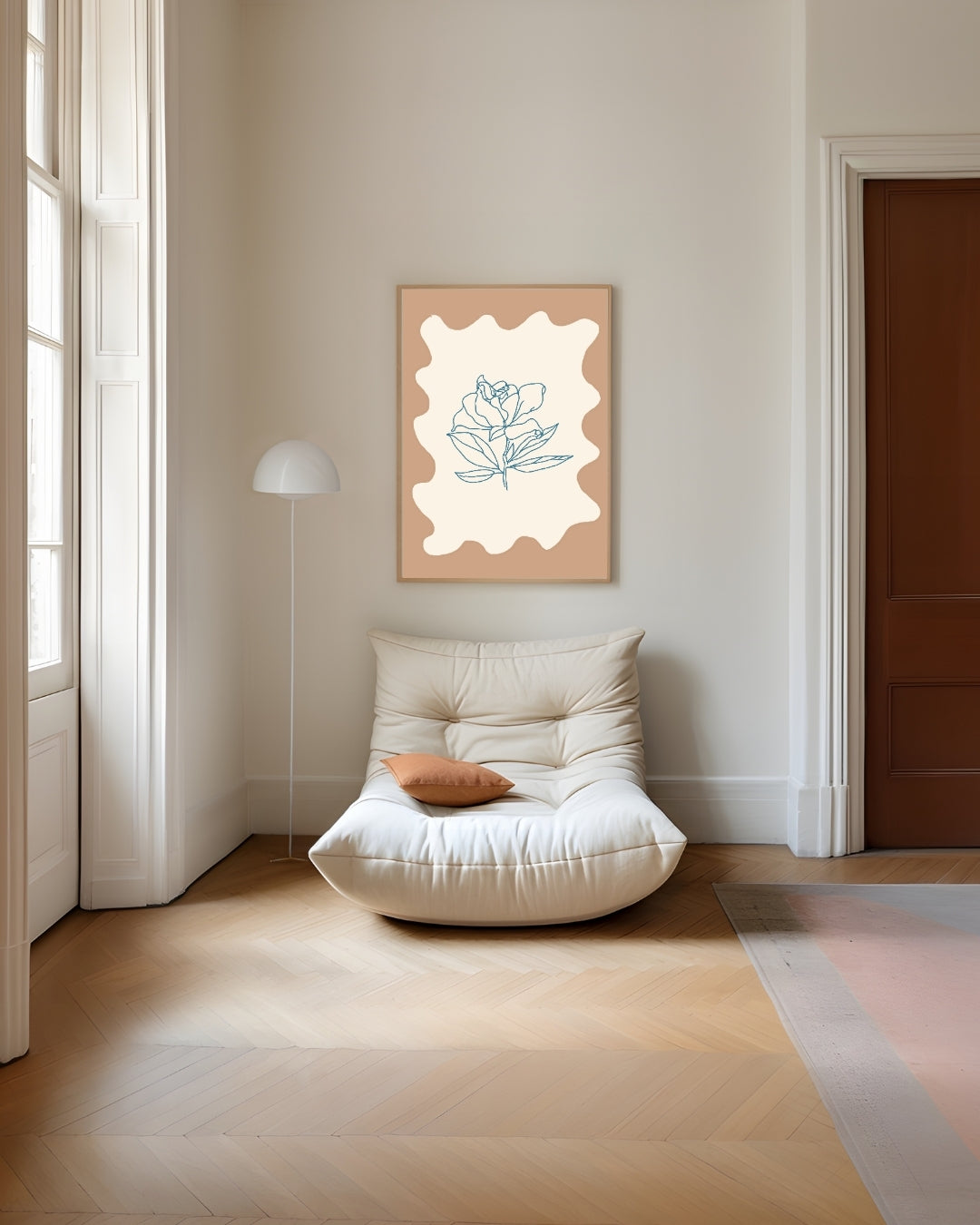 Botanische Bloem Poster – portret wanddecoratie van WallArtistic