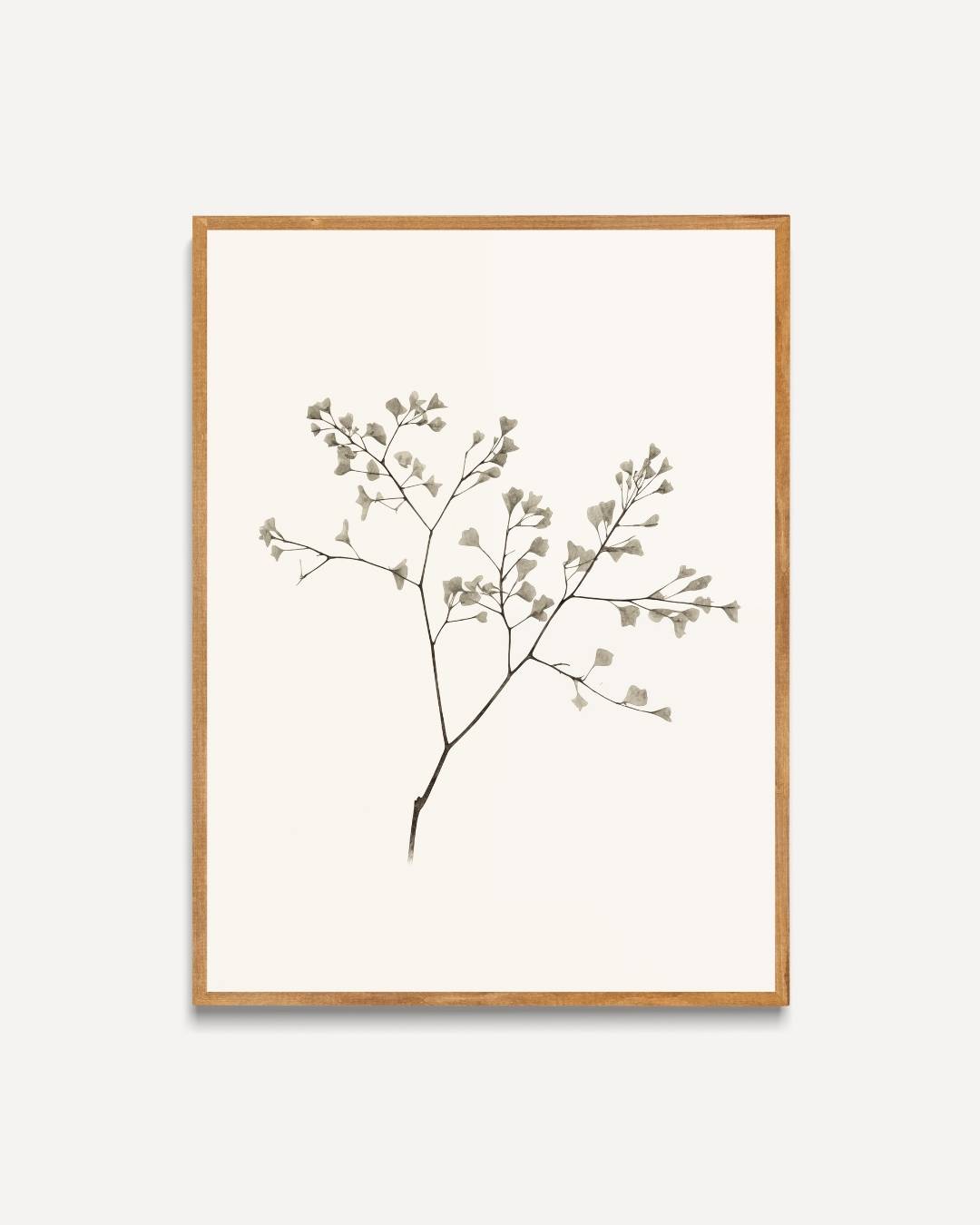 Minimalistische botanische tak Poster – portret poster als wanddecoratie