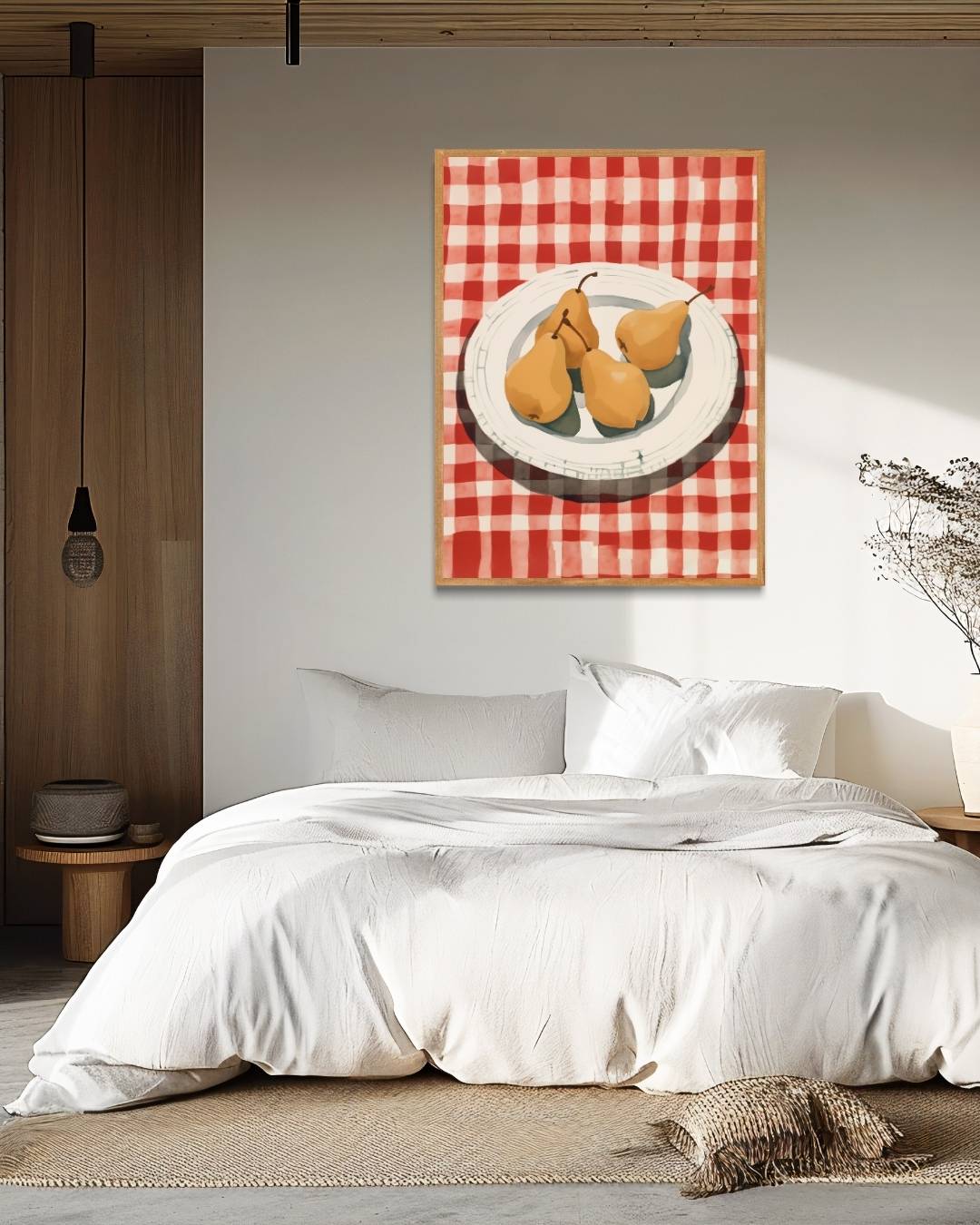 Peren op bord Poster – staande poster voor modern interieur