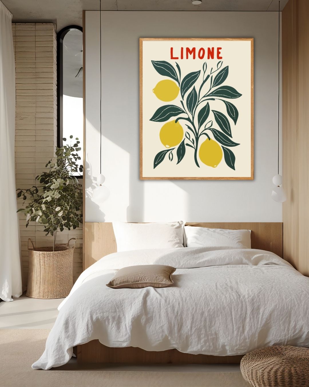 Limon Poster – staande poster voor modern interieur