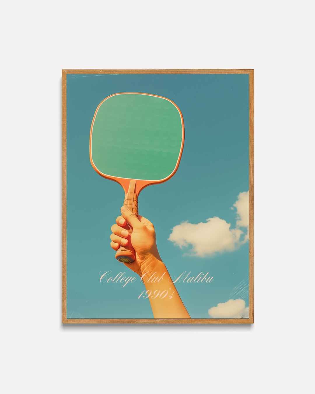 College Club Malibu Poster – portret poster als wanddecoratie