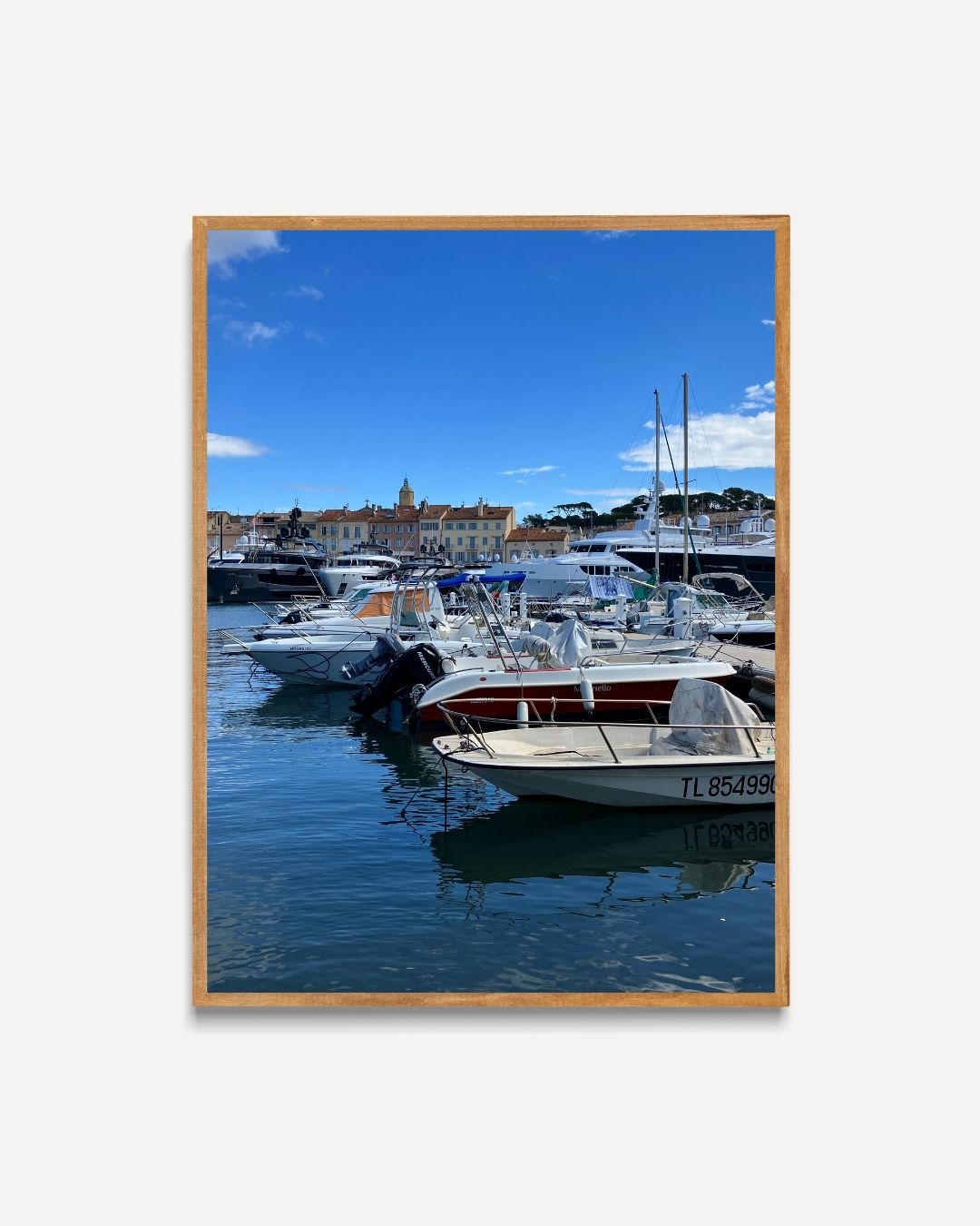 Haven van Saint-Tropez Poster – portret poster als wanddecoratie