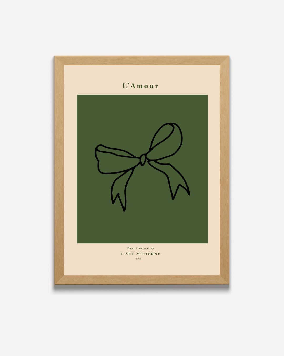 L'Amour Bohemian Poster – portret poster als wanddecoratie