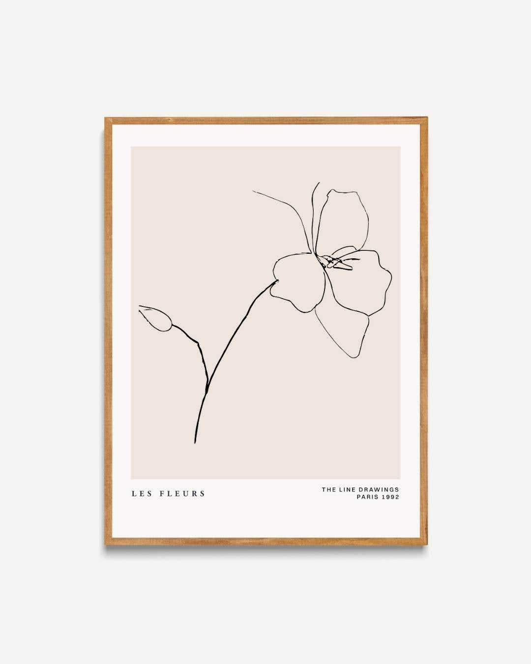 Elegante bloesem Poster – portret poster als wanddecoratie