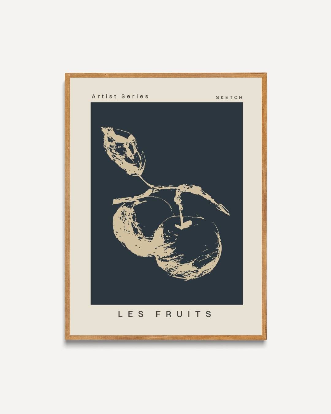 Les fruits Poster Kunstwerk – portret poster als wanddecoratie