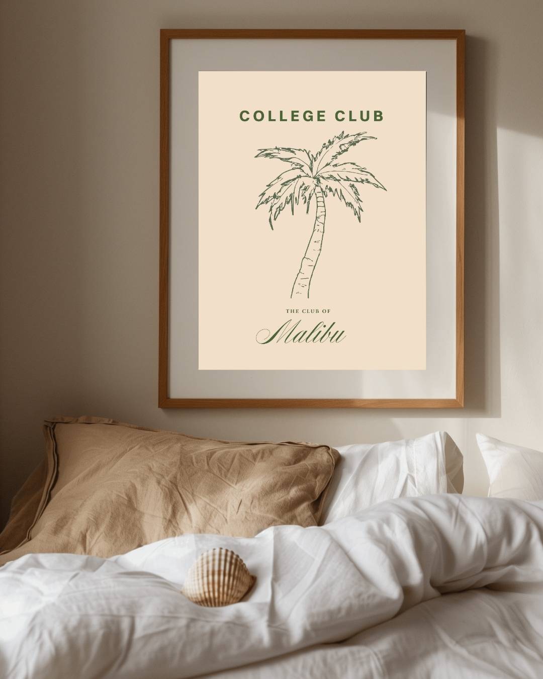 The club of malibu Poster – staande poster voor modern interieur