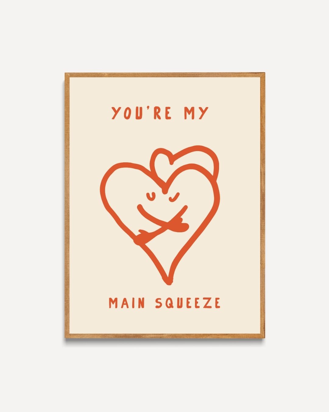 Main squeeze Poster – portret poster als wanddecoratie