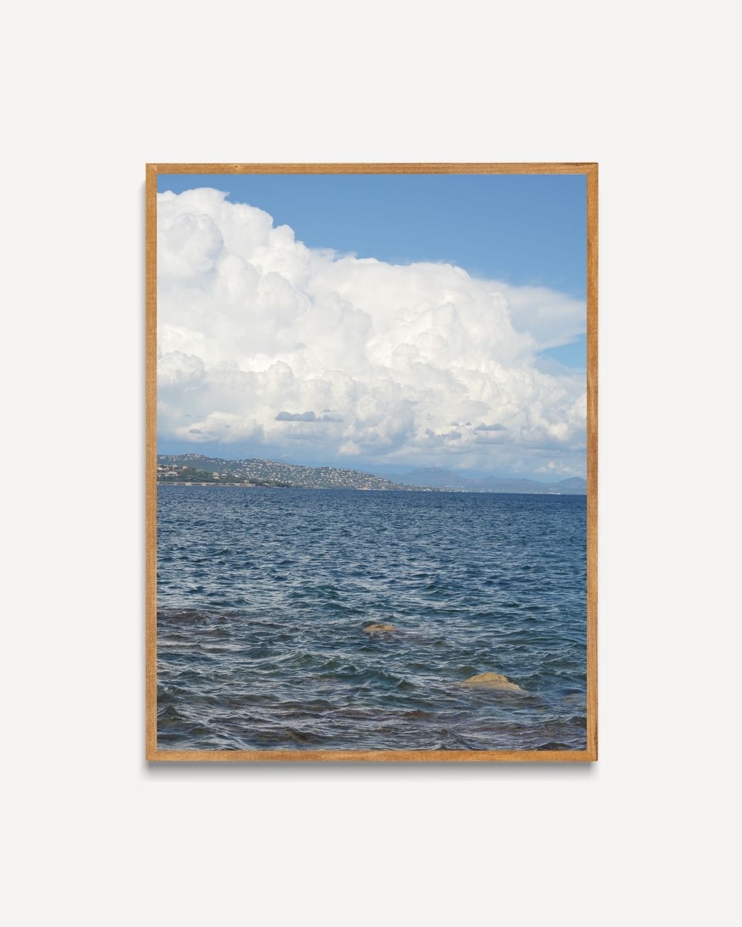 Rustige zee Poster – portret poster als wanddecoratie