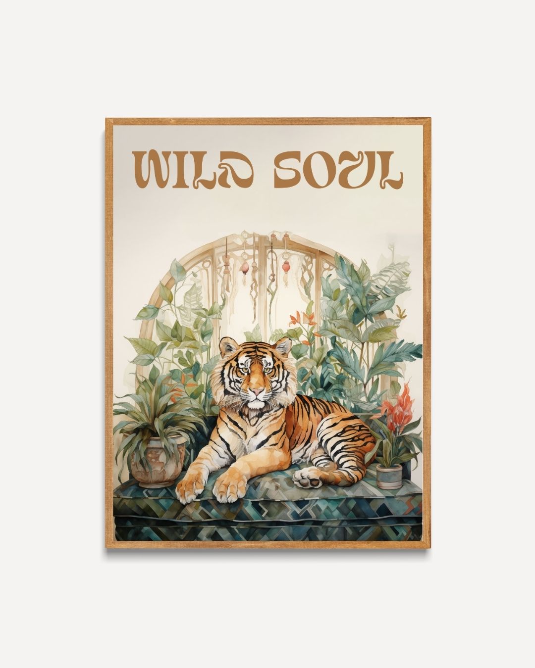 Wild soul Poster – portret poster als wanddecoratie