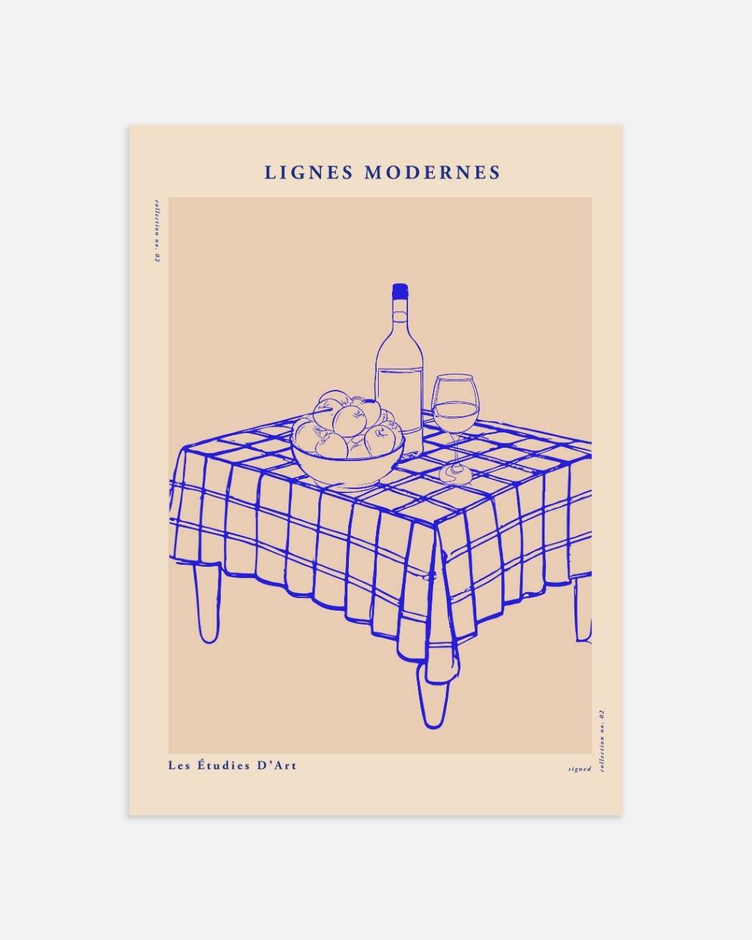 Stilleven minimalistisch Poster – portret wanddecoratie van WallArtistic