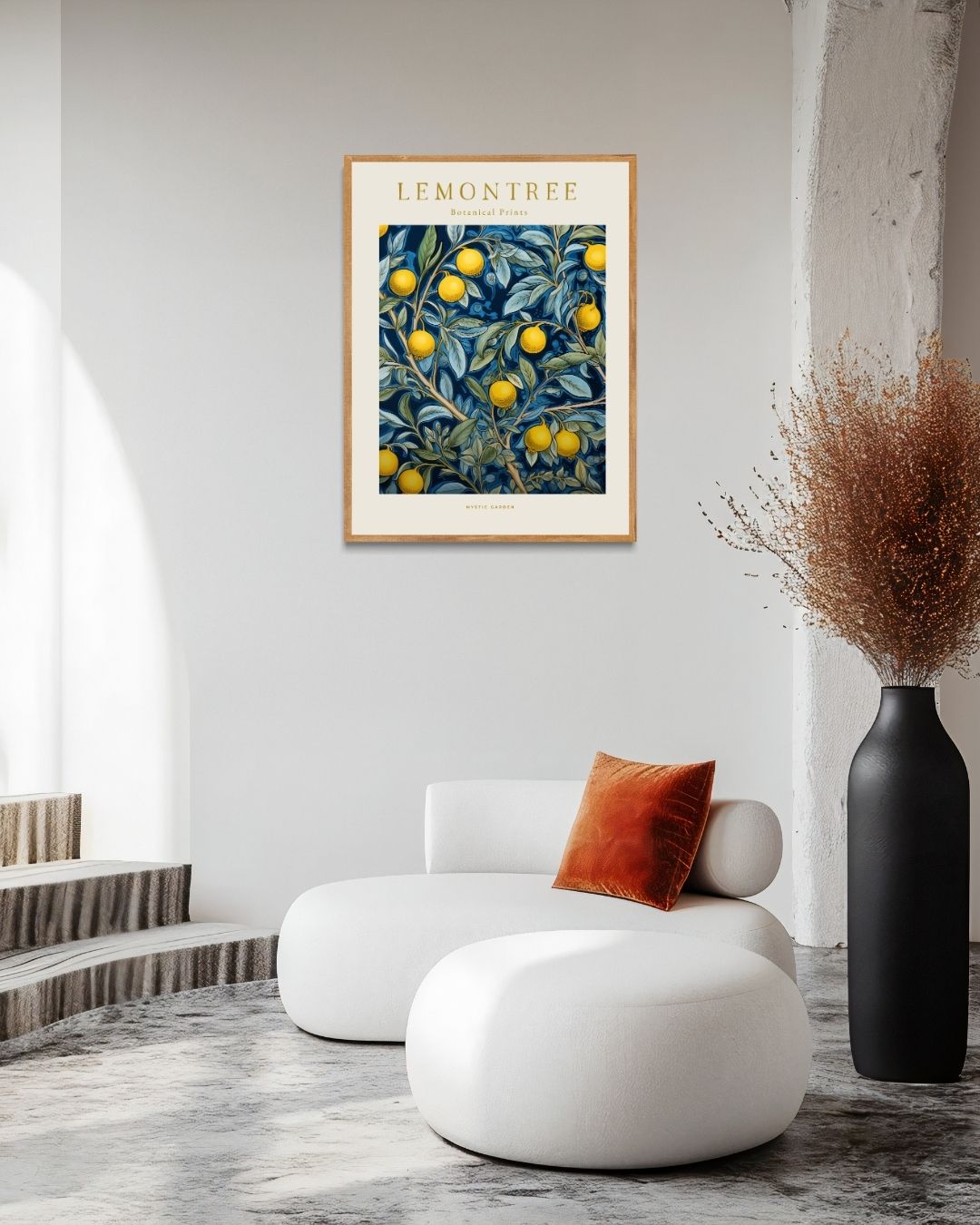 Poster Lemontree – staande poster voor modern interieur