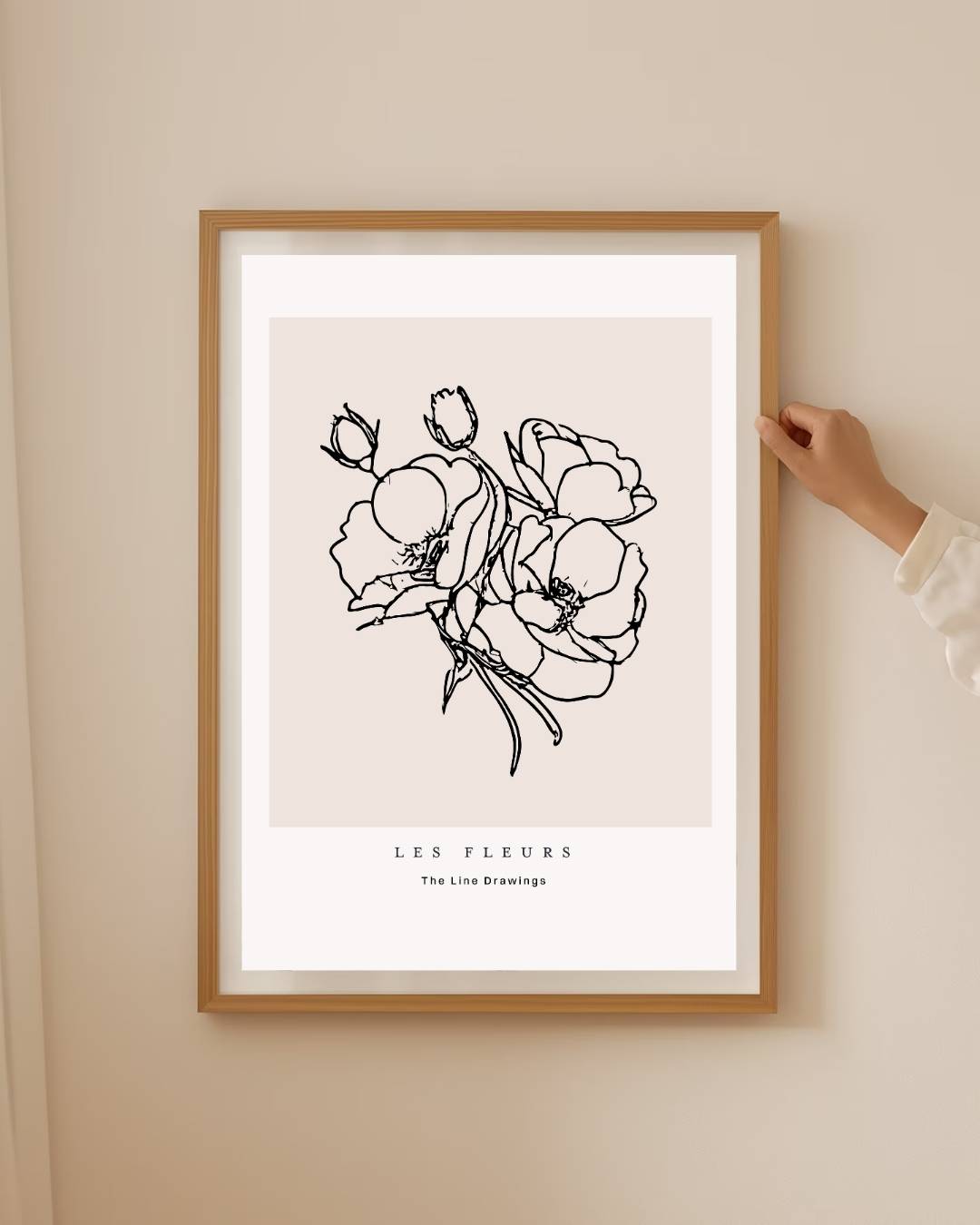 Botanische elegantie Poster – staande poster voor modern interieur
