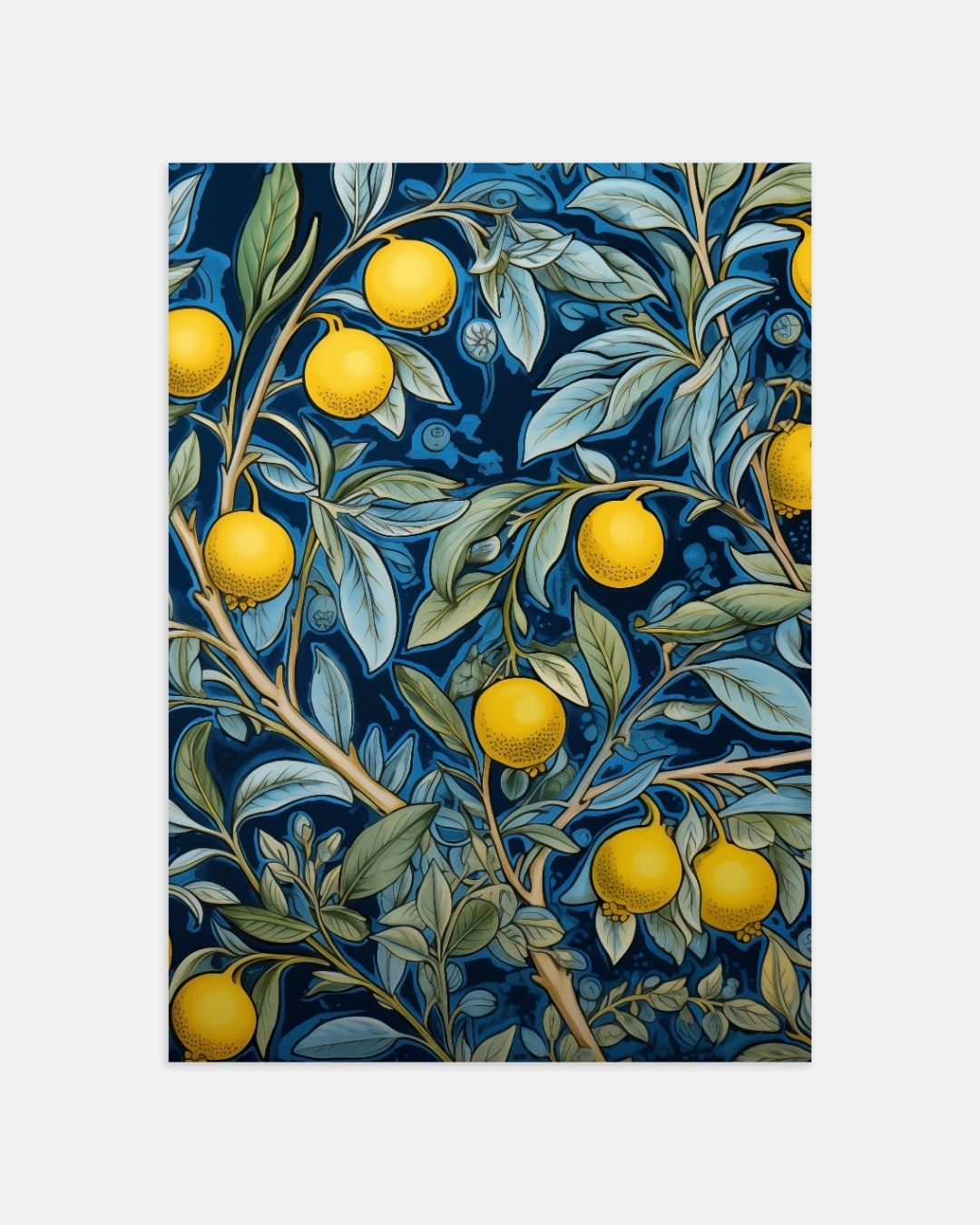 Lemonboom Poster – portret wanddecoratie van WallArtistic