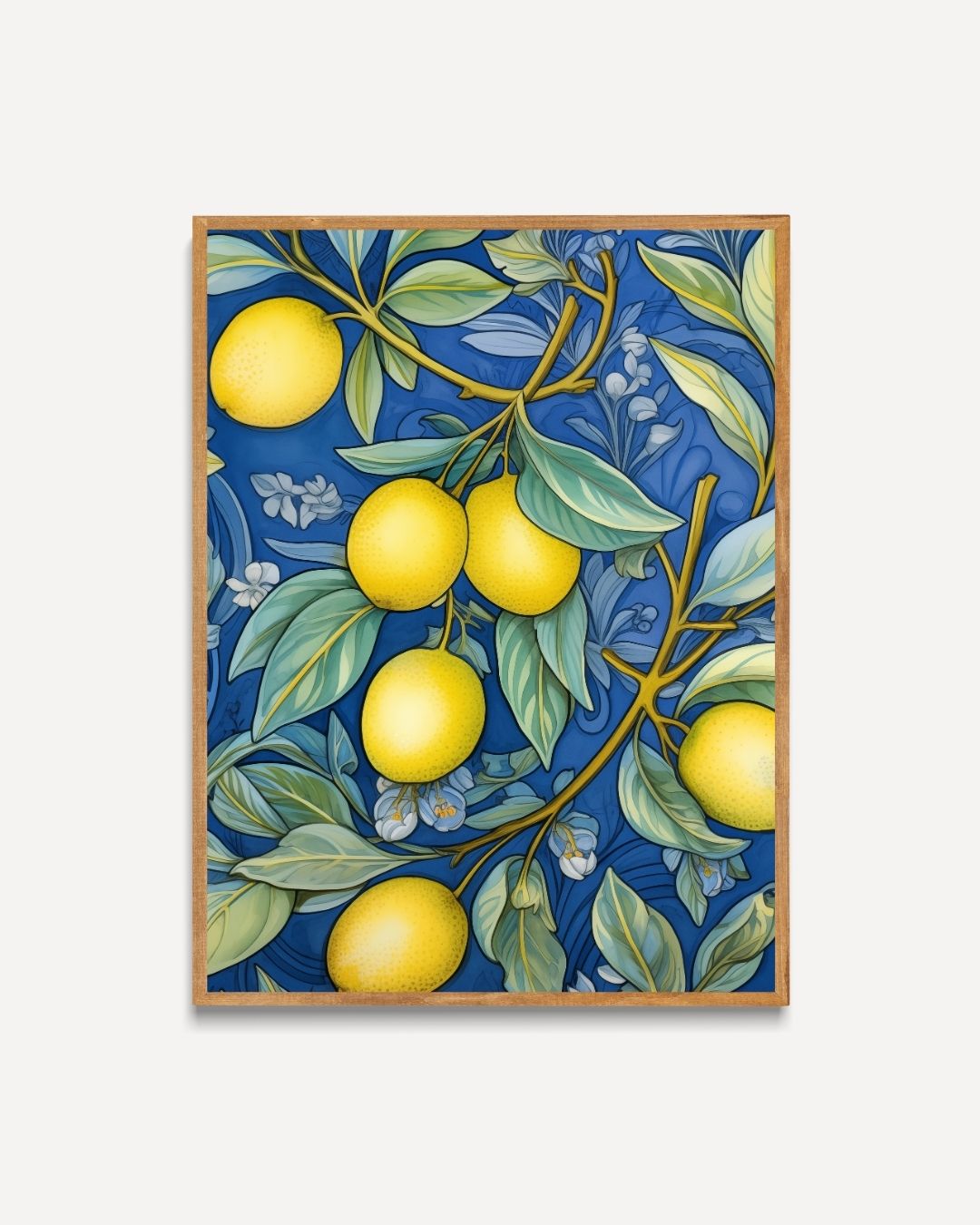 Lemon garden Poster – portret poster als wanddecoratie