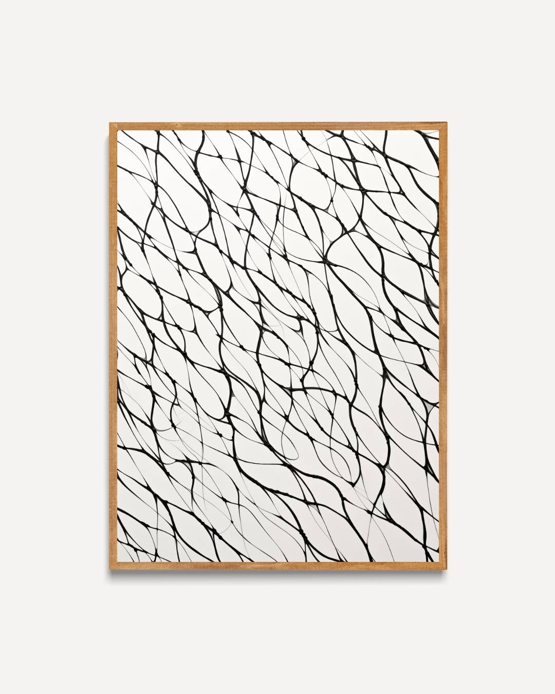 Organische lijnstructuur Poster – portret poster als wanddecoratie