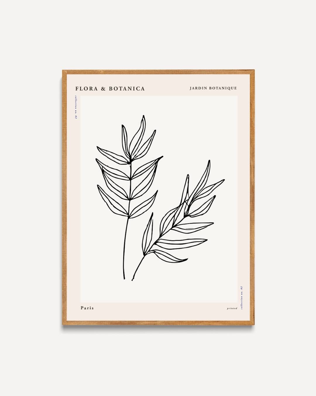 Tropische botanica Poster Kunstwerk – portret poster als wanddecoratie