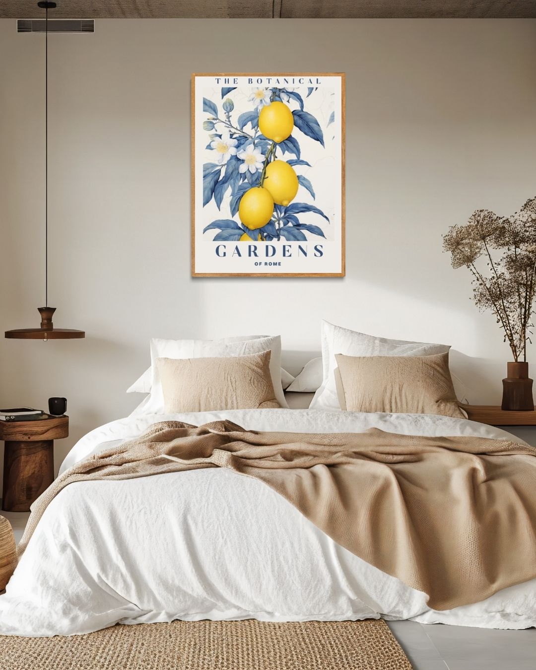 Botanical gardens Poster – staande poster voor modern interieur