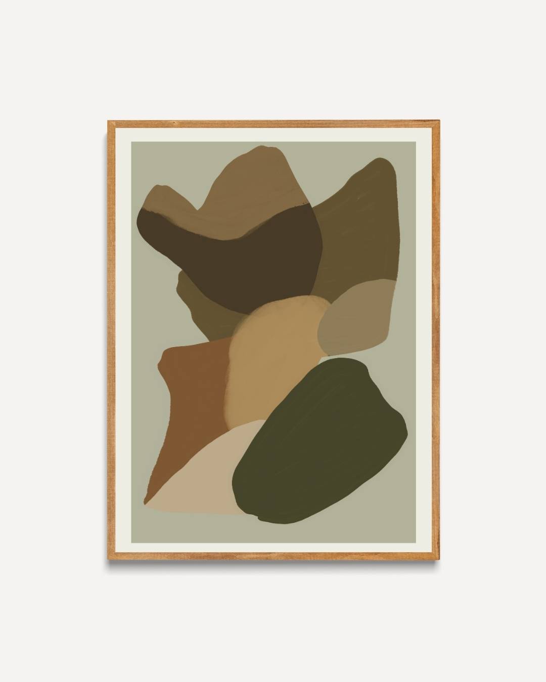 Abstracte rotspartijen Poster – portret poster als wanddecoratie