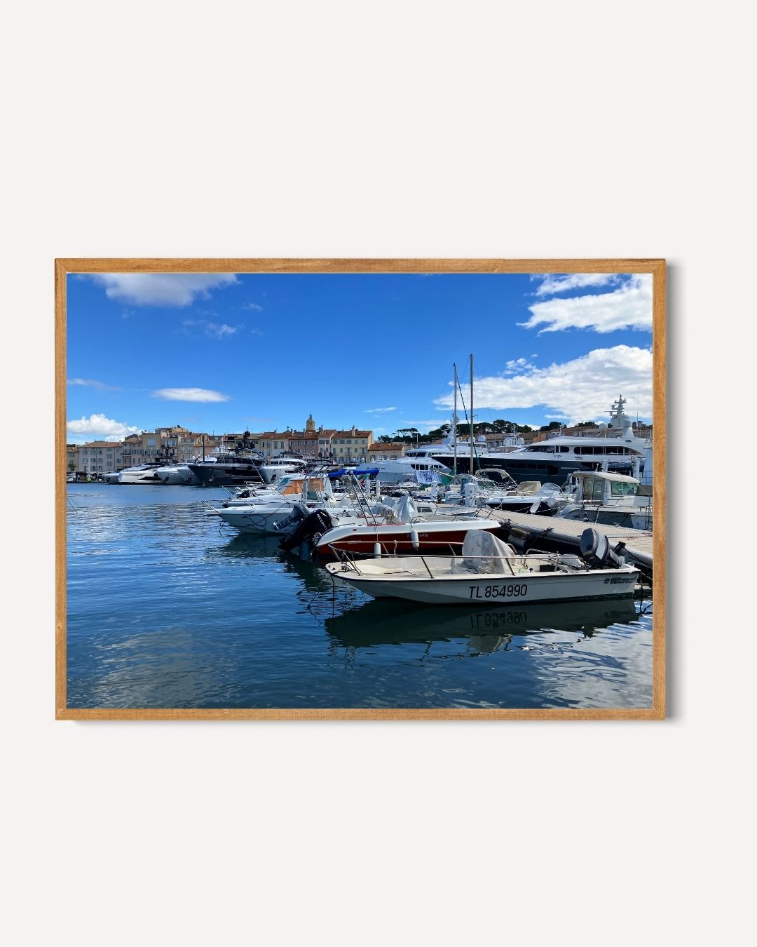 Havenzicht Poster – portret poster als wanddecoratie