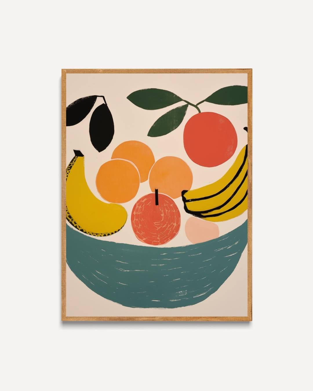 Fruitmand Poster – portret poster als wanddecoratie
