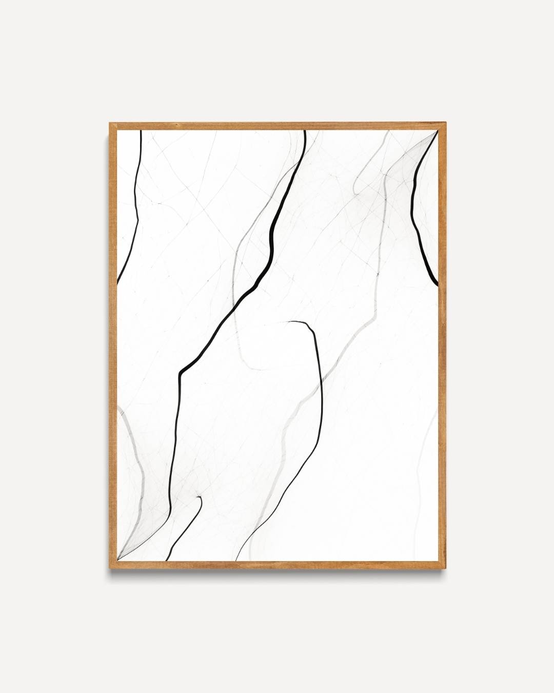 Minimalistische lijnen Poster – portret poster als wanddecoratie