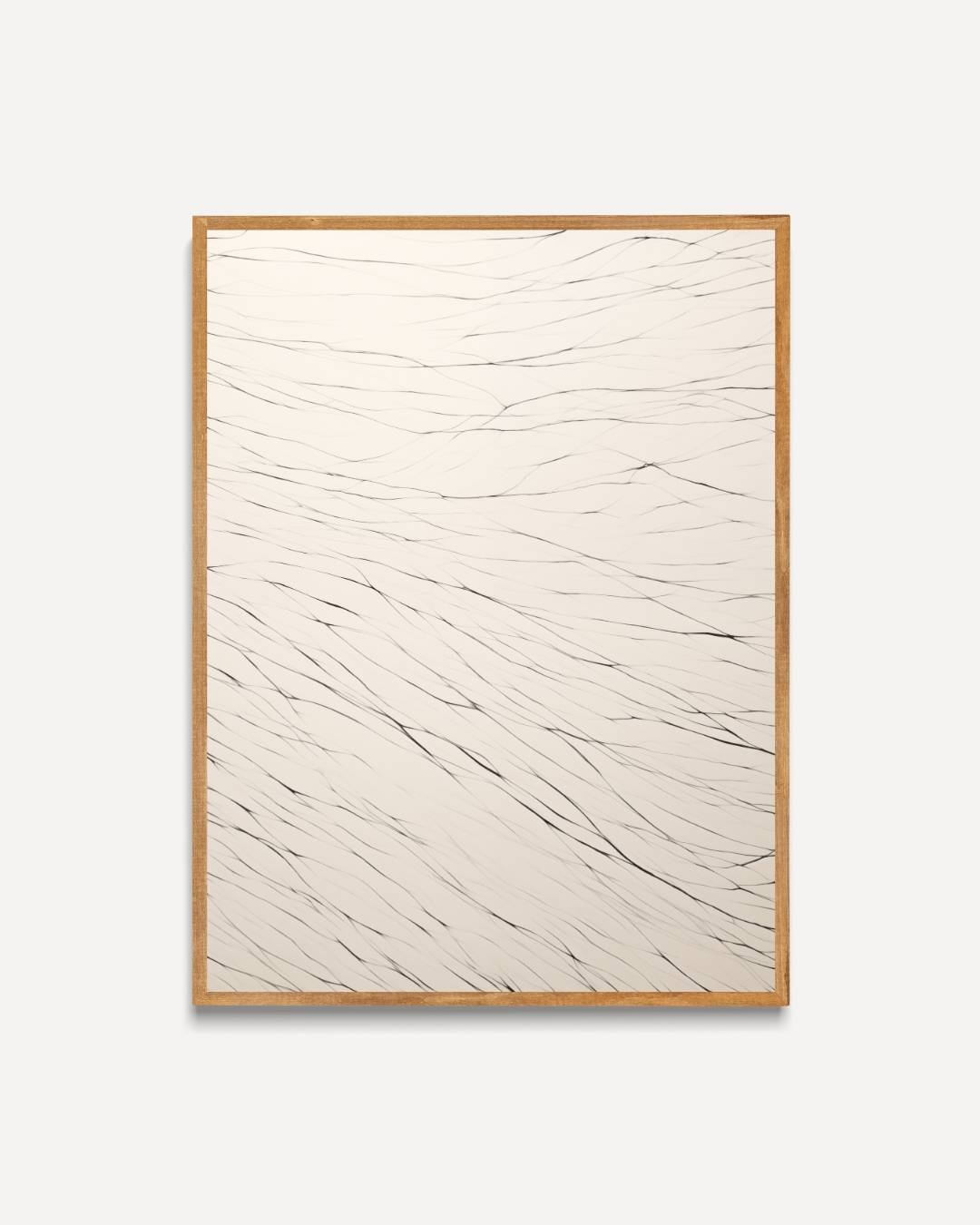 Minimalistische lijnen op wit Poster – portret poster als wanddecoratie