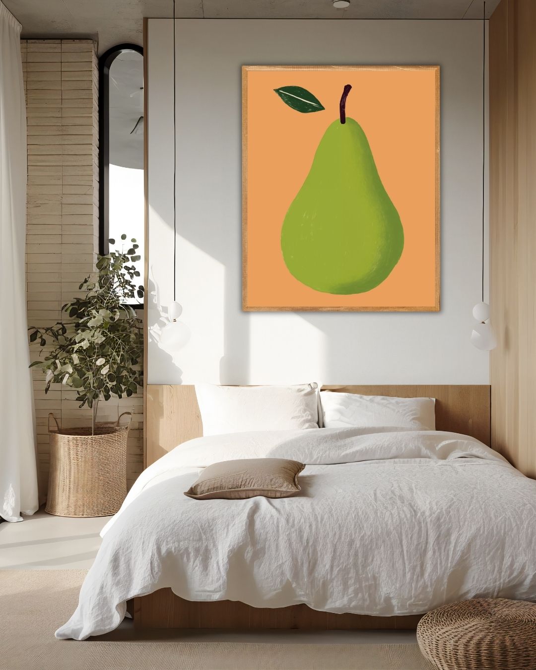 Prachtige Peer Poster – staande poster voor modern interieur