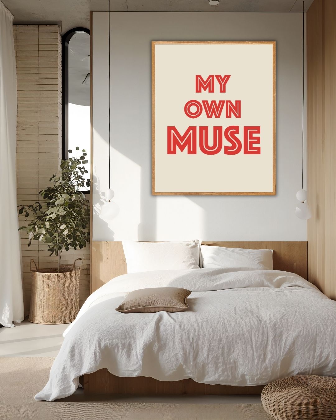 My Own Muse Poster – staande poster voor modern interieur