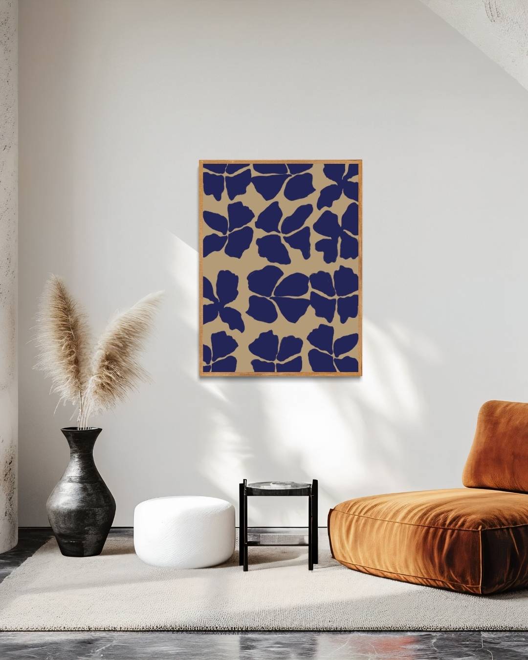 Art florale poster – staande poster voor modern interieur