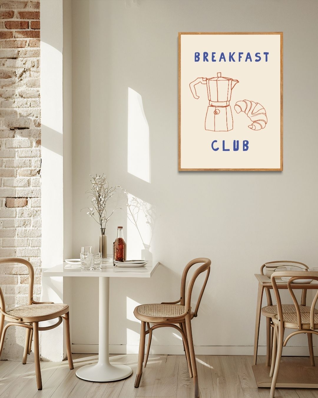 Breakfast Club Poster – staande poster voor modern interieur