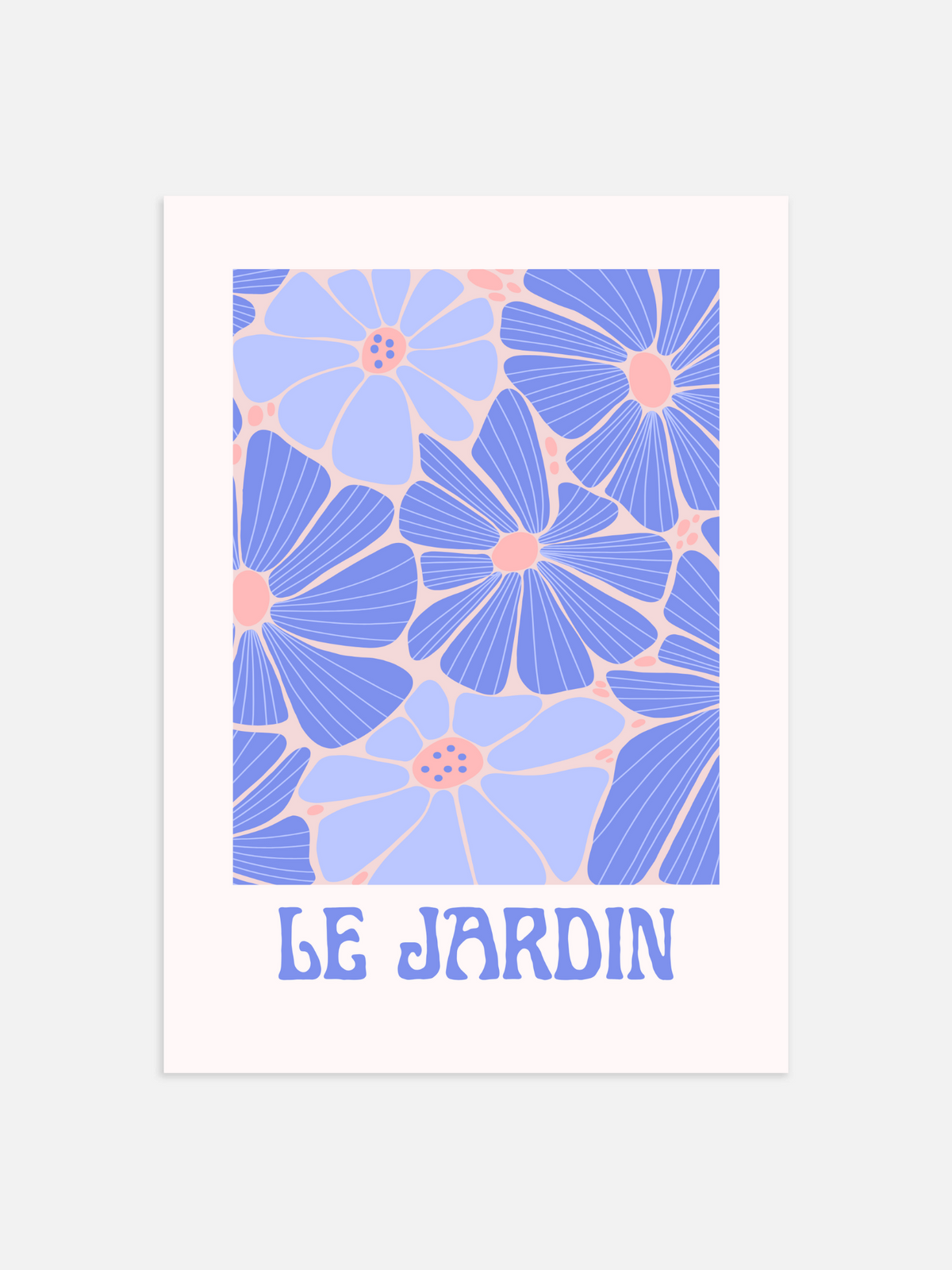 Le Jardin Poster – portret poster als wanddecoratie