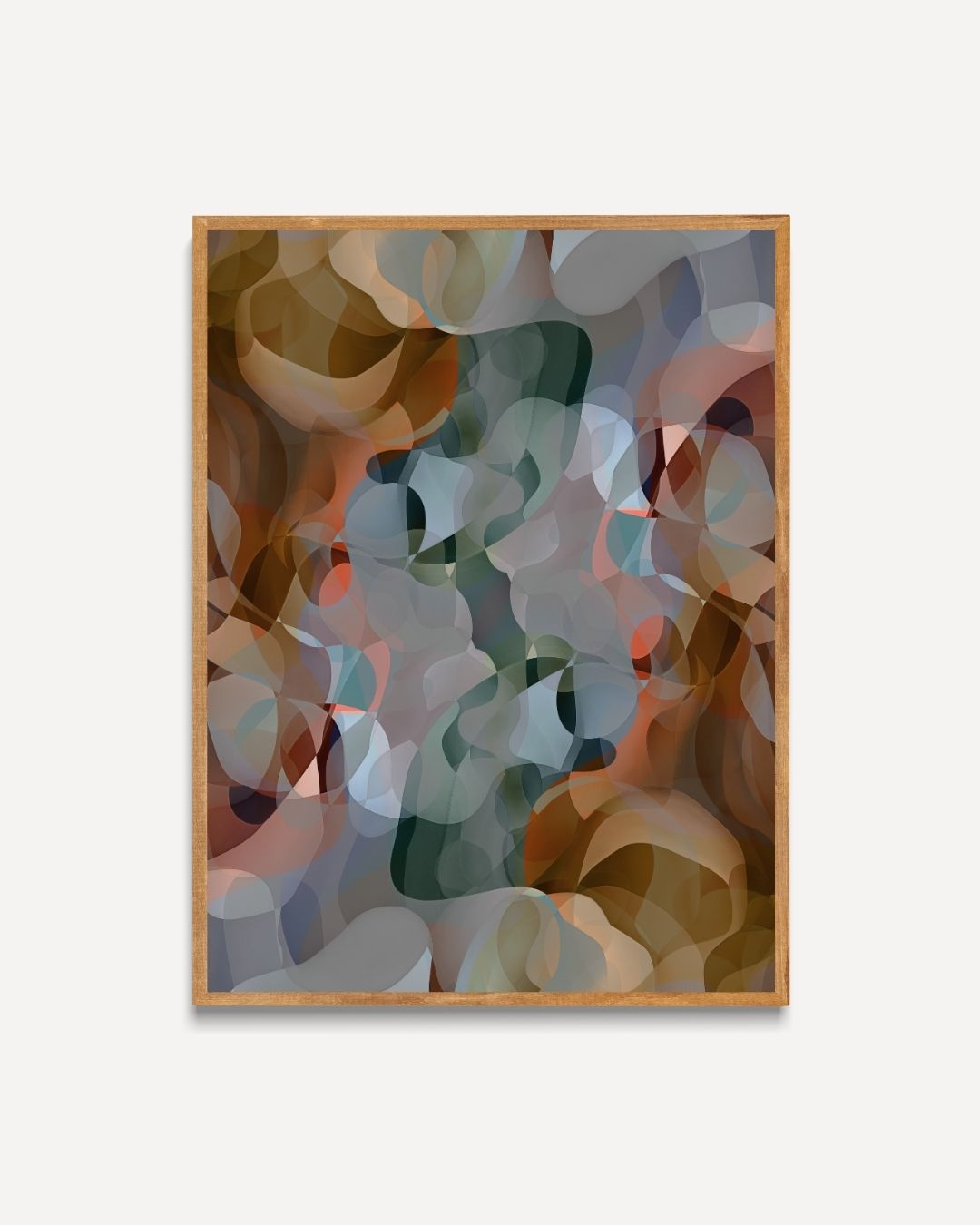 Symphony of Shapes Poster – portret poster als wanddecoratie