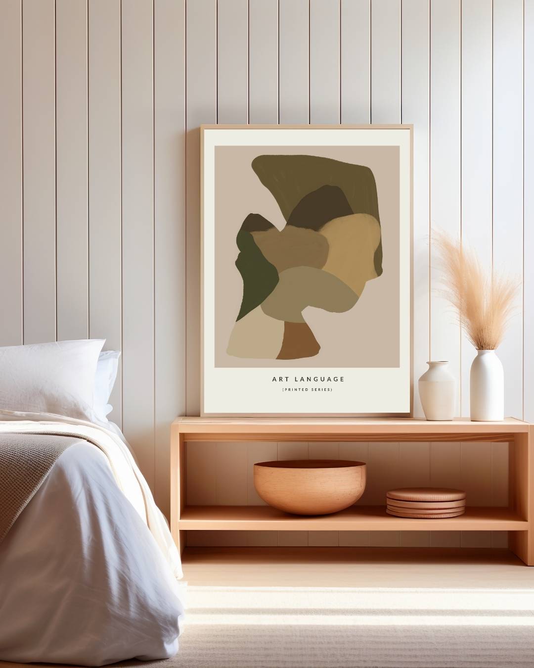 Harmonie in vormen Poster – staande poster voor modern interieur