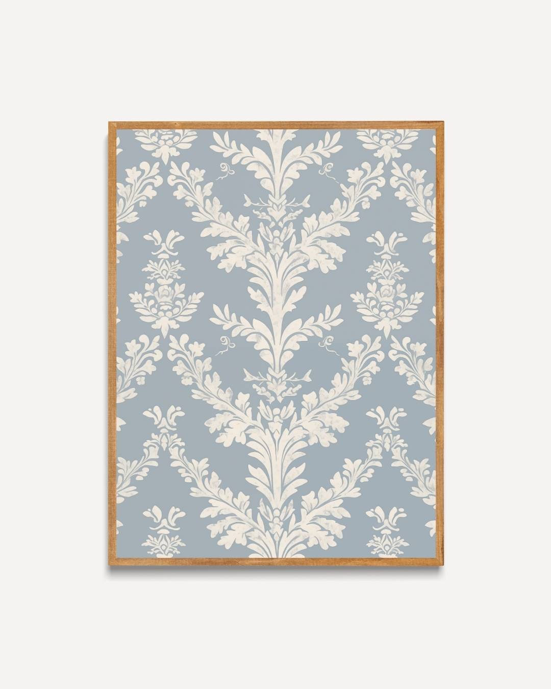 Vintage damastpatroon Poster – portret poster als wanddecoratie