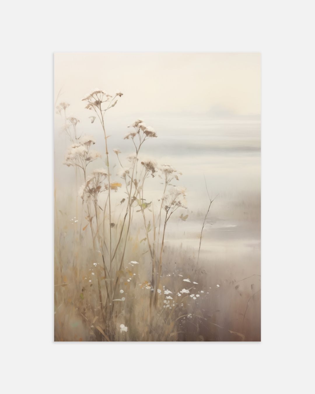 Rustige Weidelandschap Posterset – tweedelige poster set voor modern interieur