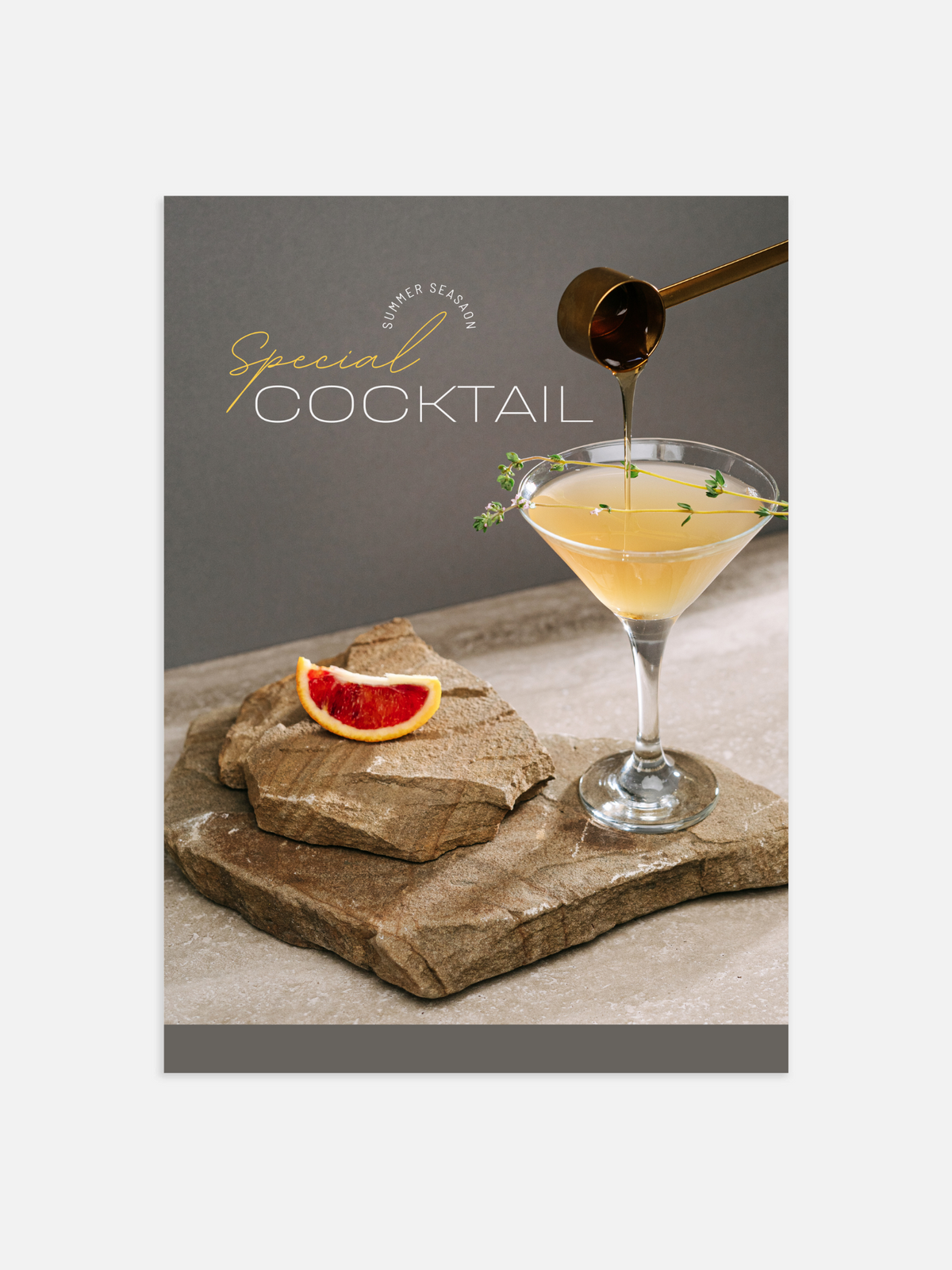 Cocktail Poster – portret poster als wanddecoratie