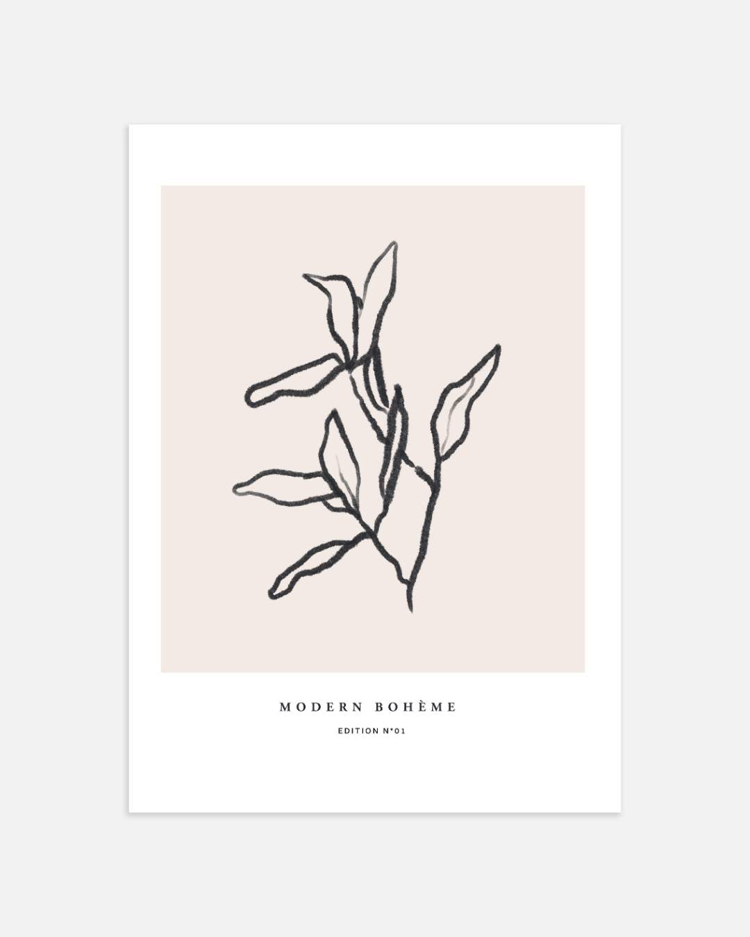 Boho nature Poster – portret wanddecoratie van WallArtistic