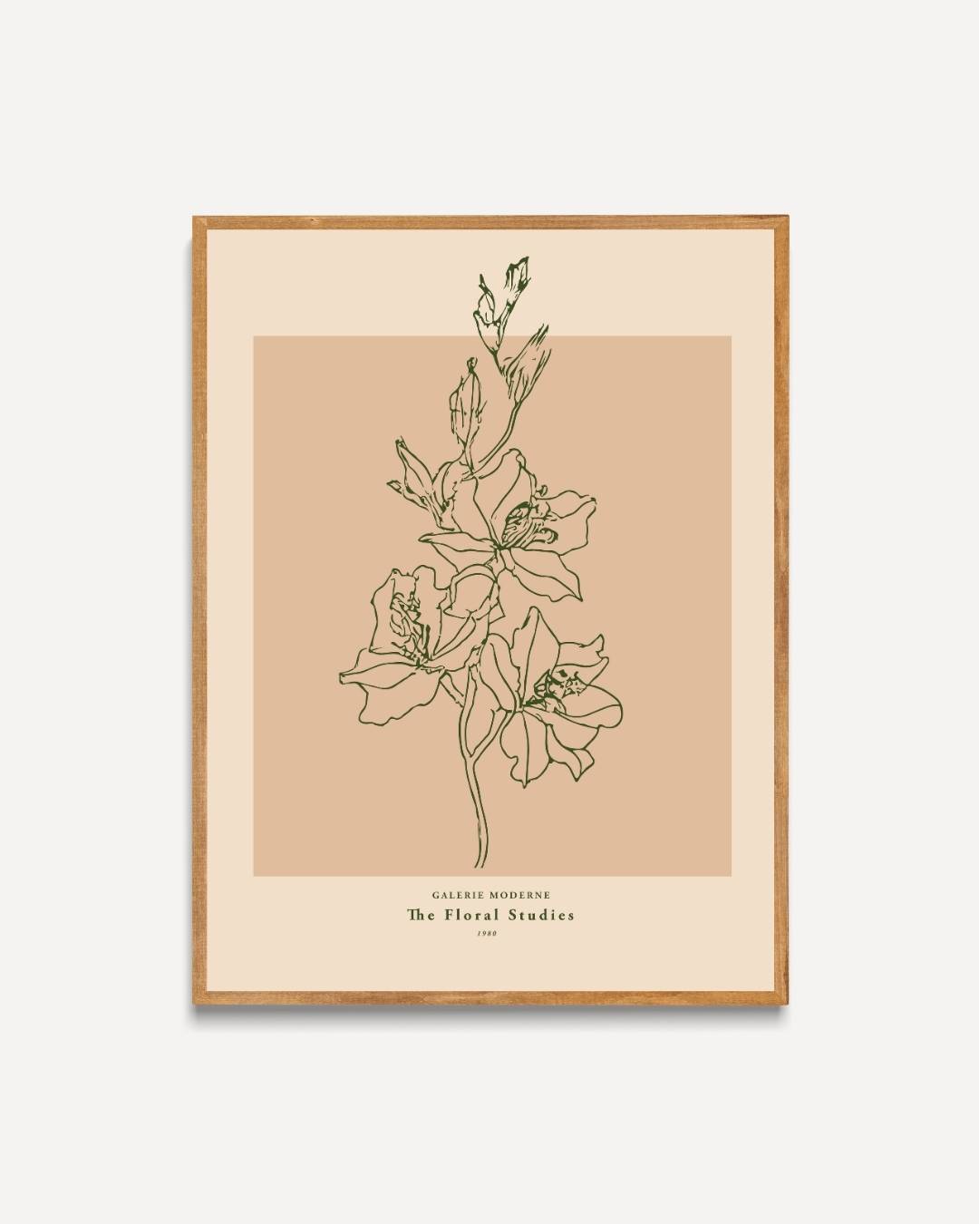 Lente bloesem Poster – portret poster als wanddecoratie